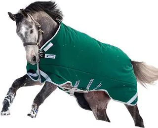 Produktbild von Horseware Rambo Outdoor-Decke für Pferde aus Nylon in Grün 125/175 cm