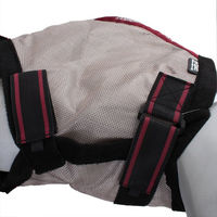 Produktbild von Horseware Rambo Plus Fliegenmaske für Ponys in Beige und Grün