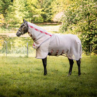Produktbild von Horseware Rambo Protector Disc Front Outdoor-Decke für Pferde in Beige