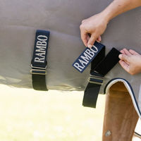 Produktbild von Horseware Rambo Protector Fieldsafe Fliegendecke für Pferde aus Polyester