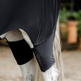 Horseware Rambo Slinky Full Body Pferdedecke aus Polyester Schwarz XS – Bild 1 von 9