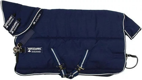Produktbild von Horseware Rambo Stable Plus Hvy Stalldecke für Pferde Blau 100 cm