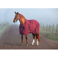 Produktbild von Horseware Rambo Stable Stalldecke für Pferde aus Polyester in Rot