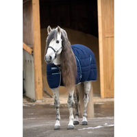 Produktbild von Horseware Rambo Stalldecke für Pferde aus Oxford-Gewebe Blau 200g - 200 g