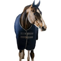 Produktbild von Horseware Rambo Stalldecke für Pferde aus Polyester in Blau 140/191 cm