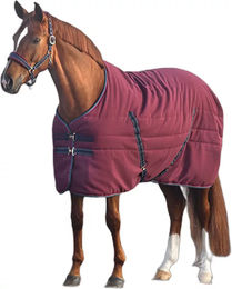 Produktbild von Horseware Rambo Stalldecke für Pferde aus Polyester in Rot