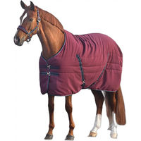 Produktbild von Horseware Rambo Stalldecke für Pferde aus Polyester in Rot