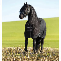Produktbild von Horseware Rambo Stalldecke für Pferde aus Polyester in Schwarz 100g - 100 g