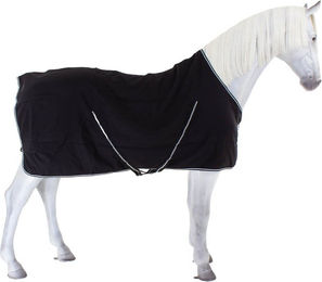 Horseware Rambo Stalldecke mit Mikrofaserfutter Schwarz Silber 0g – Bild 1 von 2