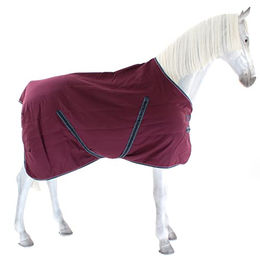 Horseware Rambo Stallendecke für Pferde Burgundy Größe 165 – Bild 1 von 6