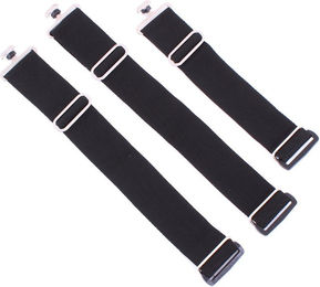 Horseware Rambo Surcingles Bauchgurte Schwarz Größe L – Bild 1 von 1