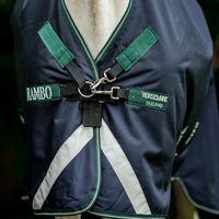 Produktbild von Horseware Rambo Wug Turnout Lite 0g Pferdedecke aus Nylon in Navy/Hunter Blue