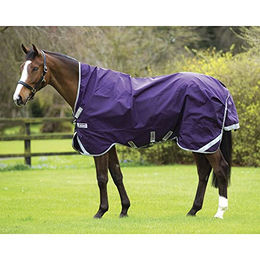 Horseware Rambo WUG Turnout Lite Decken für Pferde Dark Purple – Bild 1 von 1