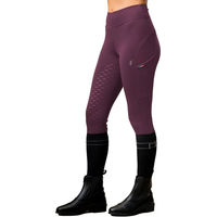 Produktbild von Horseware Reithose Damen Bina Alessandro Albanese Full Grip Lila Größe M