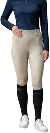 Horseware Reitleggings für Damen mit Full Grip aus Softshell in Beige für den Winter – Bild 1 von 1