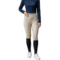 Produktbild von Horseware Reitleggings für Damen mit Full Grip aus Softshell in Beige für den Winter