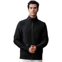 Produktbild von Horseware Respira d'Alessandro Albanese Reitjacke für Herren in Schwarz mit Fleece und Full Zip in Größe XL