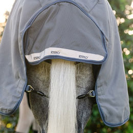 Produktbild von Horseware Rhino HexStop Plus Pony Decke aus Polyester in Grau oder Blau - 100 g