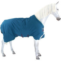 Produktbild von Horseware Rhino Original Turnout Vari Layer Pferdedecke Medium 250g Blau Grau
