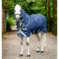 Produktbild von Horseware Rhino Plus 0g Outdoor-Decke für Ponys in Blau