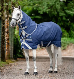 Produktbild von Horseware Rhino Plus Outdoor-Decke für Ponys in Blau