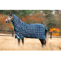 Produktbild von Horseware Rhino Plus Turnout Med Vari-Layer Outdoor-Decke für Pferde Blau