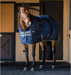 Horseware Rhino Stalldecke für Pferde Blau 145 cm aus Polypropylen - 100 g – Bild 1 von 1