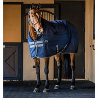 Produktbild von Horseware Rhino Stalldecke für Pferde Blau 145 cm aus Polypropylen - 100 g
