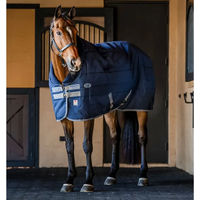 Produktbild von Horseware Rhino Stalldecke für Pferde Blau 350g