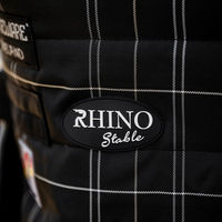 Produktbild von Horseware Rhino Stallendecke aus Polyester 350g Schwarz Grau Weiß
