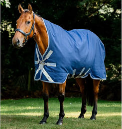 Horseware Rhino WUG 0g Outdoor-Pferdedecke Blau 130 cm – Bild 1 von 1