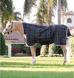 Horseware Rhino Wug Outdoor-Decke für Ponys aus Polyester in Schwarz und Grau – Bild 1 von 2
