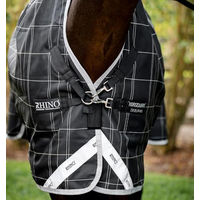 Produktbild von Horseware Rhino Wug Pferdedecke in Schwarz Grau Weiß