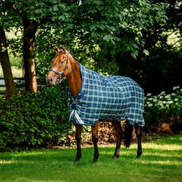 Produktbild von Horseware Rhino Wug Turnout 0g Pferdedecke aus Polyester in Blau und Grau