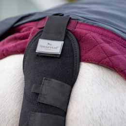 Horseware Schweifschoner aus Silikon mit Beutel Schwarz – Bild 1 von 2