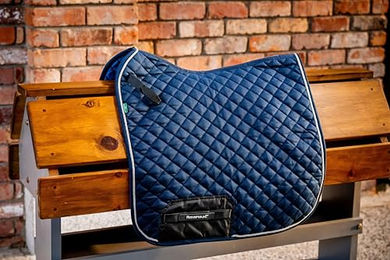 Horseware Signature Dressurunterlage für Pferde Blau aus Polyester – Bild 1 von 2