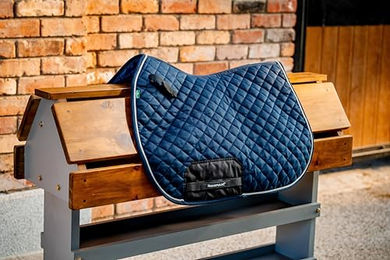 Horseware Signature Jumping Pad für Pferde Blau aus Polyester – Bild 1 von 2