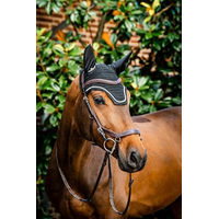 Produktbild von Horseware Signature Ohrennetz für Pferde Schwarz