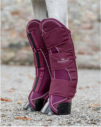Horseware Signature Travel Boots Transportgamaschen für Pferde in Rot – Bild 1 von 4