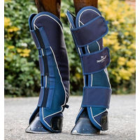 Produktbild von Horseware Signature Travel Boots Transportgamaschen für Warmblut in Blau aus Polyester