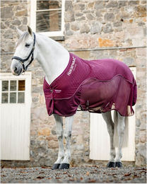 Produktbild von Horseware Signature Travel Cooler Light Transport- und Abschwitzdecke aus Polyester Rot 165 cm