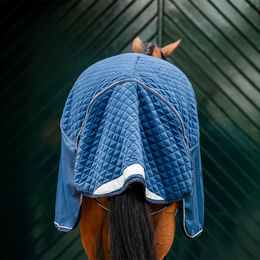 Horseware Signature Travel Cooler Pferdedecke aus Polyester Blau – Bild 1 von 6