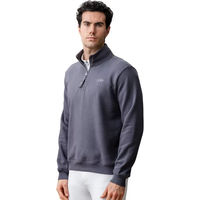 Produktbild von Horseware Sweatshirt Reiten mit 1/4 Reißverschluss für Herren Grau XL