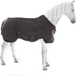 Horseware Trot Plus Turnout Heavy Outdoor-Pferdedecke Schwarz/Beige 6'0 – Bild 1 von 3