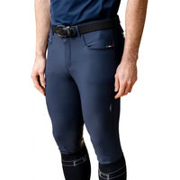 Produktbild von Horseware Vico Reithose für Herren in Blau mit Mid Grip