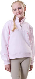 Horseware Vitality Reitshirt Halb-Zip für Mädchen aus Baumwolle Rosa – Bild 1 von 1
