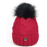 Produktbild von Horsey Aida Fleece Wintermütze für Damen in Rot