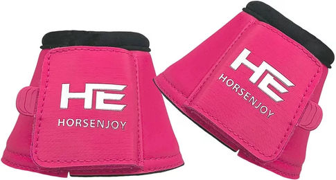 Horsoenjoy Hufglocken Trendy Gamaschen aus Neopren Rosa Größe M – Bild 1 von 1