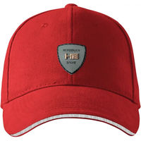 Produktbild von Horsun Baseballcap Sport Focus aus Baumwolle Unisex Rot