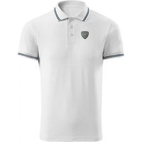 Produktbild von Horsunjoy Reit-Poloshirt Sport Focus Unisex Weiß Größe M